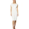 Vince Camuto Beaded Cap Sleeve Sheath Dress