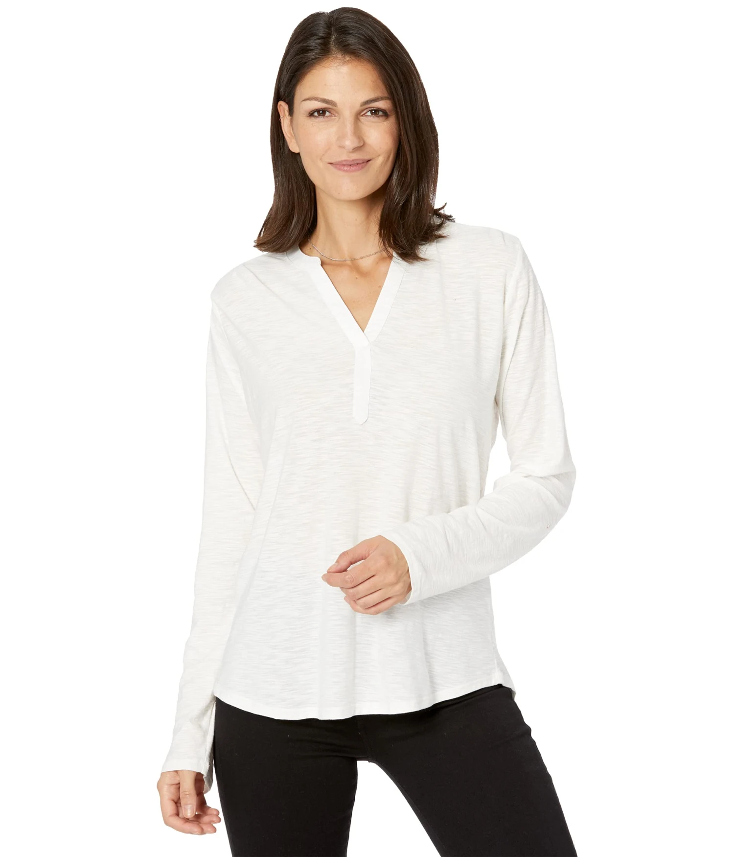 Vince Camuto Y-Neck Henley Tee Vince Camuto Y-Neck Henley Tee -Vince Camuto 613oUSHr89L