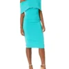 Vince Camuto Women's Off The Shoulder Sheath Dress