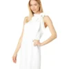 Vince Camuto Crepe Bow Neck Halter Dress