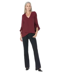 Vince Camuto Flutter Sleeve V-Neck Tunic -Vince Camuto 61V BXXPp4L