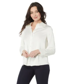 Vince Camuto Long Sleeve Collard Button-Down