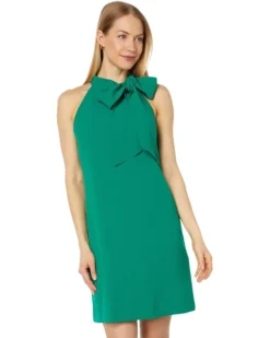 Vince Camuto Kors Crepe Bow Neck Shift