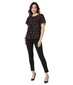Vince Camuto Petal Sleeve Crew Neck Blouse -Vince Camuto 61gPI4uxECL