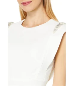 Vince Camuto Beaded Cap Sleeve Sheath Dress 2 Vince Camuto Beaded Cap Sleeve Sheath Dress -Vince Camuto 61hPVu3XqPL