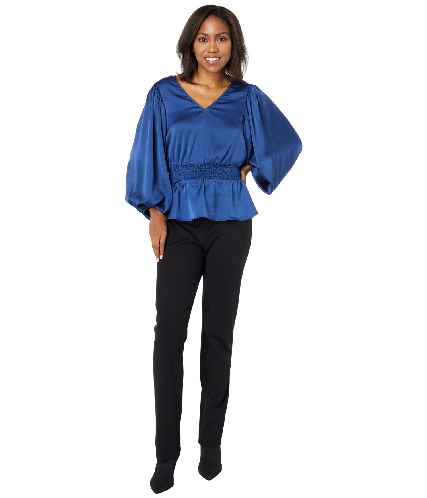 Vince Camuto V-Neck Peplum Blouse Vince Camuto V-Neck Peplum Blouse -Vince Camuto 61hcbYEXTNL