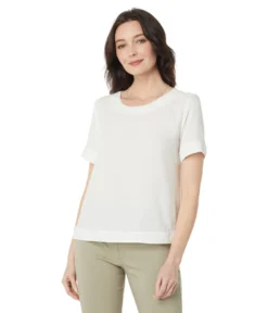 Vince Camuto Woven Tee