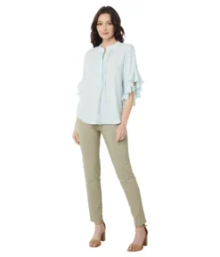 Vince Camuto Ruffle Sleeve Henley Blouse -Vince Camuto 61kPlzwVOTL