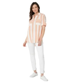 Vince Camuto Button-Down Two-Pocket Tunic 3 Vince Camuto Button-Down Two-Pocket Tunic -Vince Camuto 61pKl6I60JL