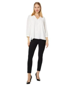 Vince Camuto Raglan Peasant Split-Neck Blouse -Vince Camuto 61qxh9IKWCL