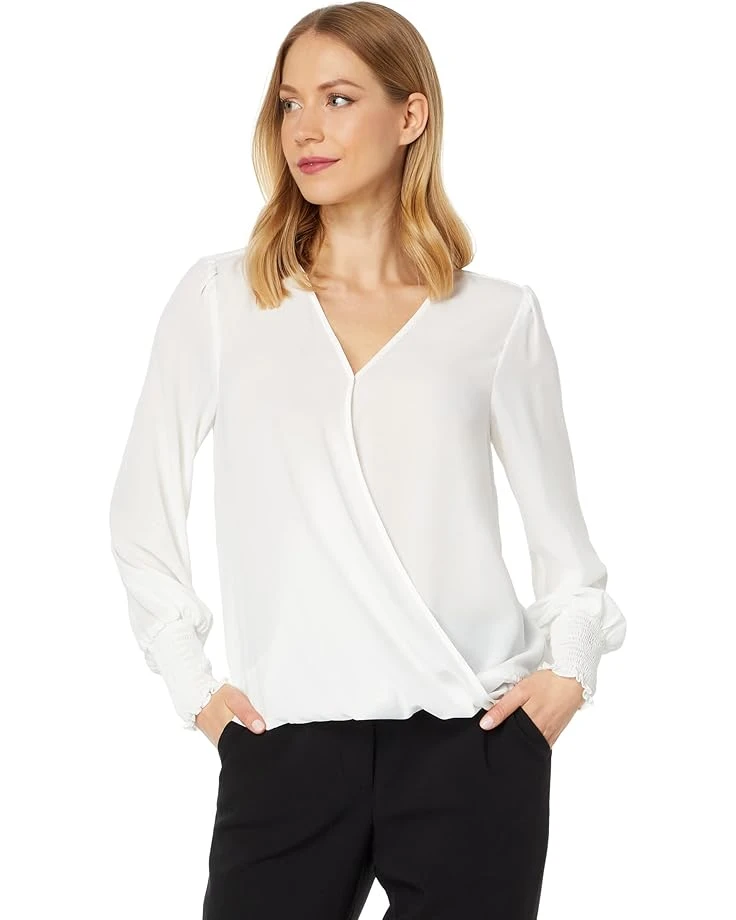 Vince Camuto V-Neck Overlap Long Sleeve Blouse Vince Camuto V-Neck Overlap Long Sleeve Blouse -Vince Camuto 61uo5KkmvPL. AC SR736920