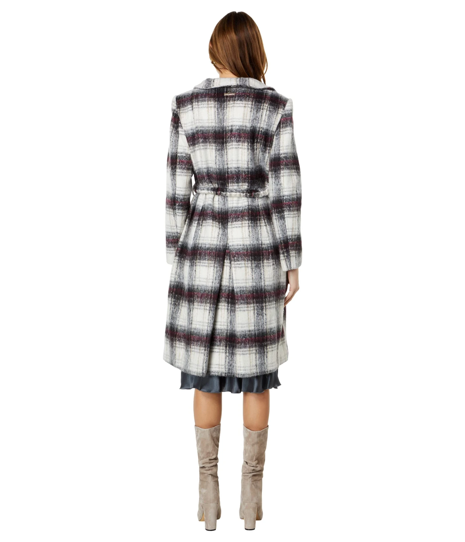 Vince Camuto Wool Coat w/ Belt Chain V22753X Vince Camuto Wool Coat W/ Belt Chain V22753X -Vince Camuto 712pRT7mX2L