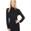 Vince Camuto Long Turtleneck Rib Knit Top