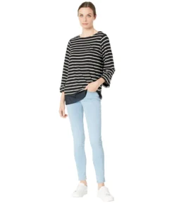 Vince Camuto Long Sleeve Knit Stripe Tunic -Vince Camuto 71QFlAUuAPL