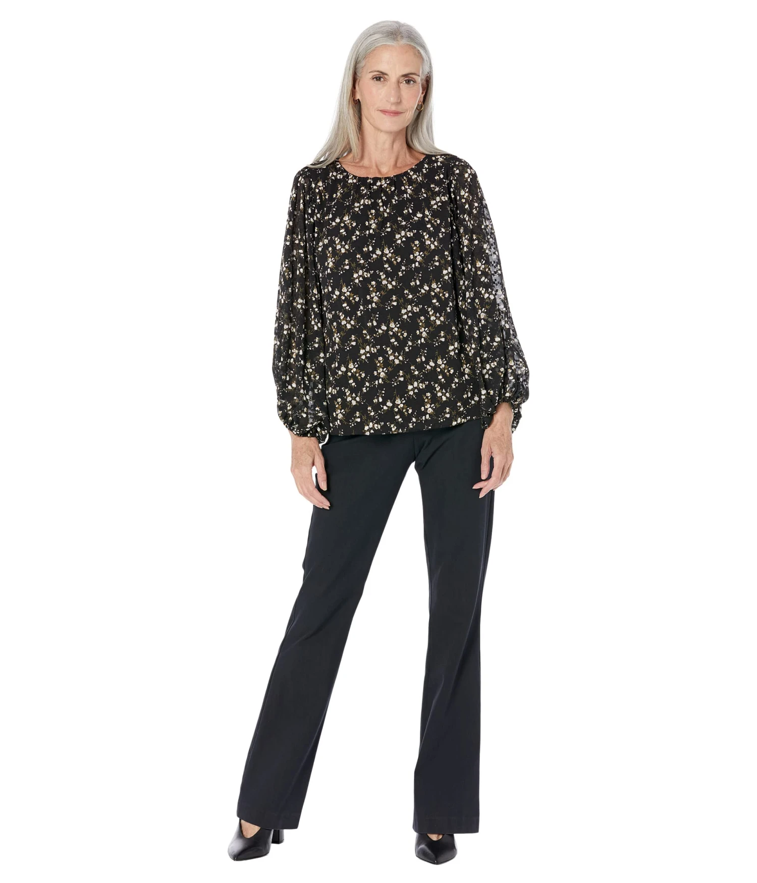 Vince Camuto Bloosan Crew Neck Blouse Vince Camuto Bloosan Crew Neck Blouse -Vince Camuto 71RjLQPsa7L