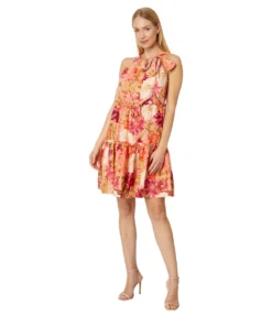 Vince Camuto Printed Trapeze Float Dress -Vince Camuto 71T1U7W9TgL