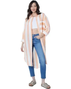 Vince Camuto Oversize Button-Down Tunic
