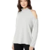 Vince Camuto Cold-Shoulder Heat Set Cozy Top