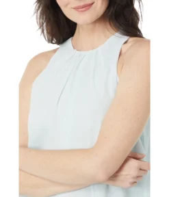 Vince Camuto Sleeveless Shirried Neck Shell 2 Vince Camuto Sleeveless Shirried Neck Shell -Vince Camuto 71fKCNzTBPL