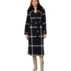 Vince Camuto Plaid Wool Coat V22767B