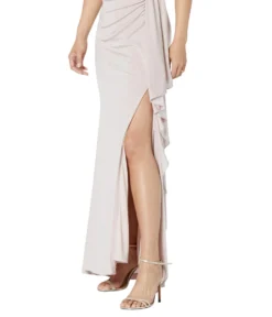 Vince Camuto Sleeves Gown With Side Ruching -Vince Camuto 71s7qWHXeTL