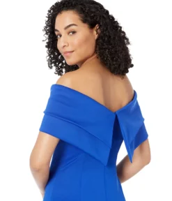 Vince Camuto Off-the-Shoulder Gown With Double Organza Collar -Vince Camuto 71wrmSUnh0L