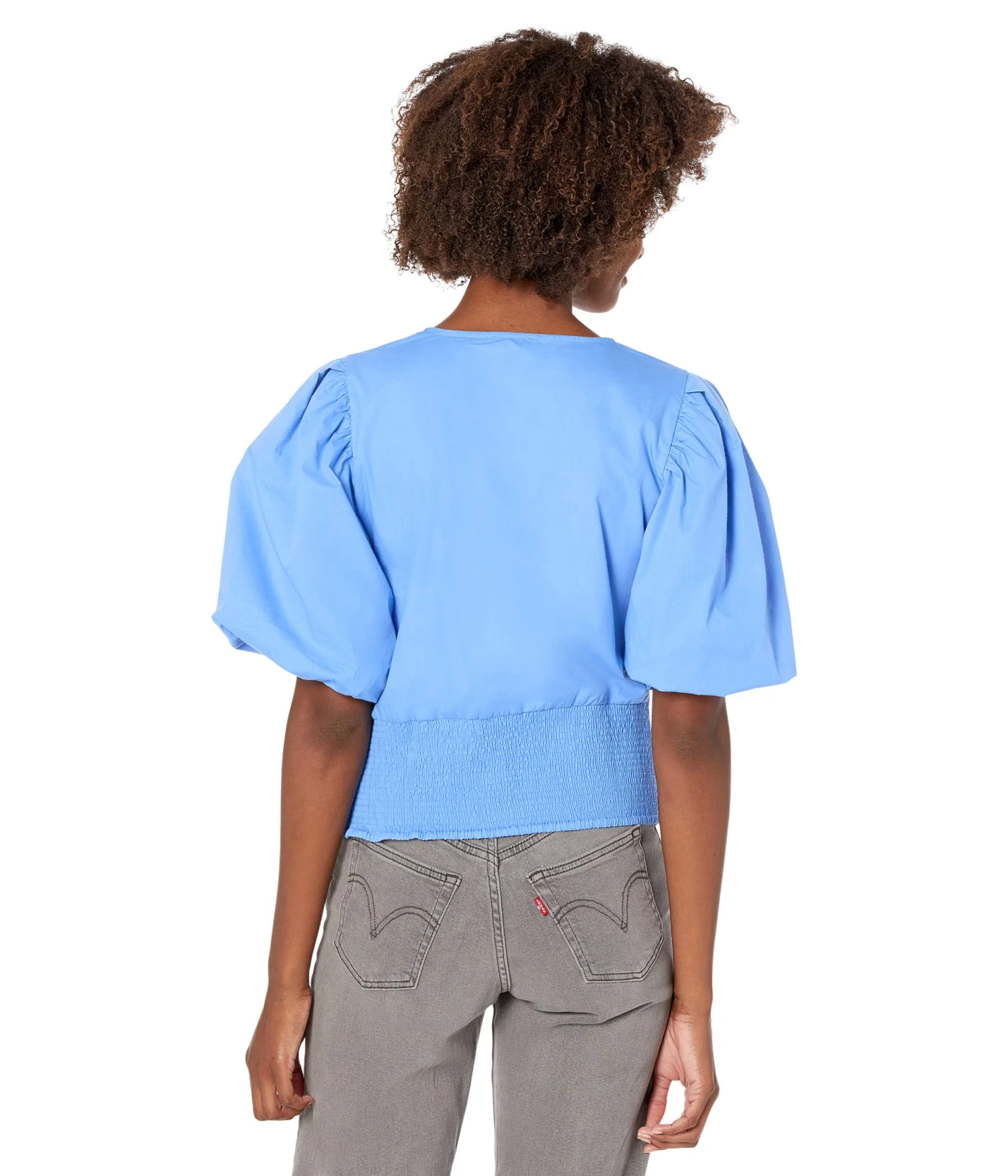 Vince Camuto Puff Sleeve Square Neck Blouse Vince Camuto Puff Sleeve Square Neck Blouse -Vince Camuto 81Ea8glHuYL