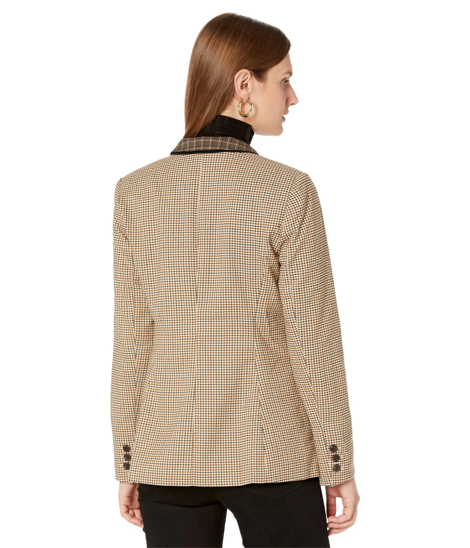 Vince Camuto One-Button Turned Collar Blazer Vince Camuto One-Button Turned Collar Blazer -Vince Camuto 81S 1ATUOTL