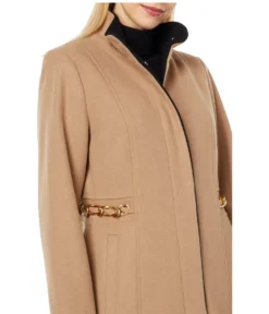 Vince Camuto Stand Collar Wool Coat V22722 -Vince Camuto 81ZCbqi6GmL