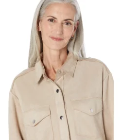 Vince Camuto Collared Shaket With Breast Pockets -Vince Camuto 81wyN1JNwLL