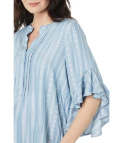 Vince Camuto Ruffle Sleeve Pin Tuck Blouse -Vince Camuto 914x7r5MWfL