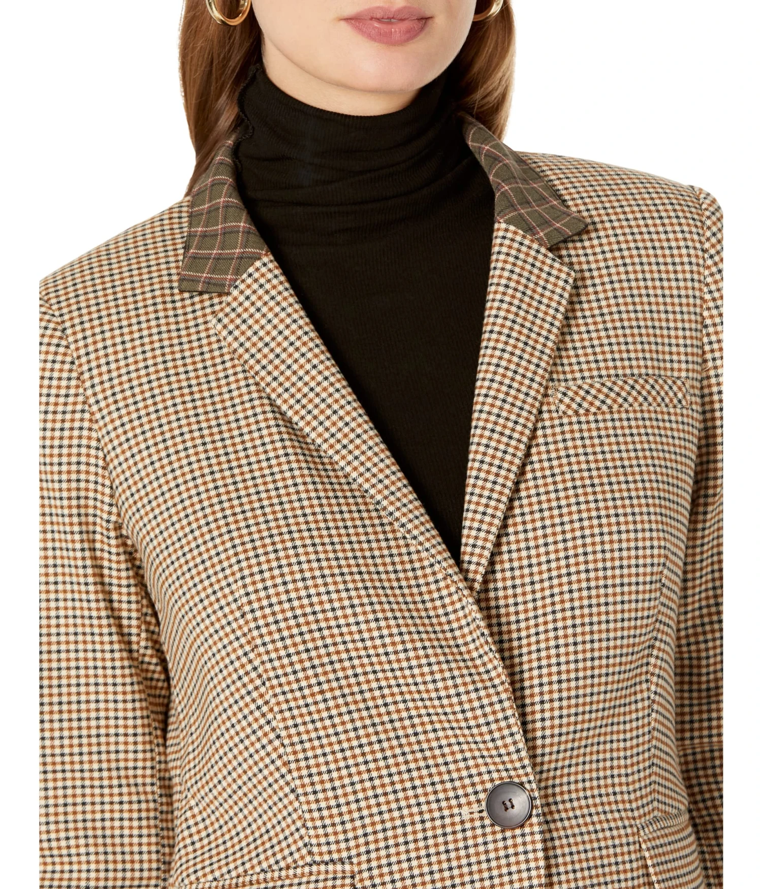 Vince Camuto One-Button Turned Collar Blazer Vince Camuto One-Button Turned Collar Blazer -Vince Camuto 91ahUK6IfrL