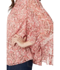 Vince Camuto Crew Neck Blouse With Dramatic Sleeve 2 Vince Camuto Crew Neck Blouse With Dramatic Sleeve -Vince Camuto 91z79DZVHdL